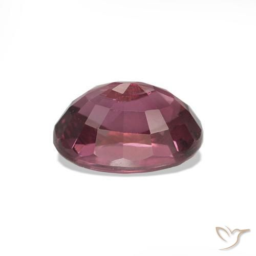 Granate rodolita Medium Dark-Purple natural de 1.21 ct, Corte Óvalo, VS