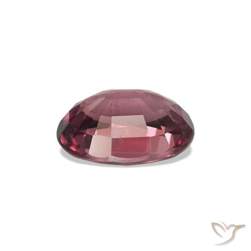 Granate rodolita Rosado magenta oscuro natural de 1.02 ct, Corte Óvalo, VS