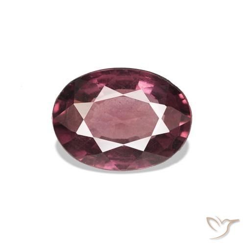 0.77ct Magenta intenso Granate rodolita, Ovalada, VS
