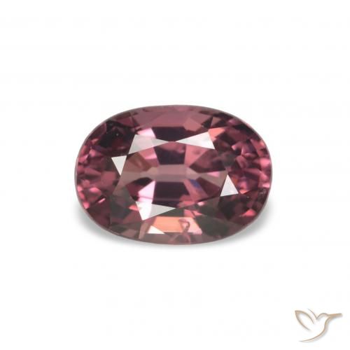 1.15ct Tono rojo frambuesa Granate rodolita, Ovalada, VS-SI