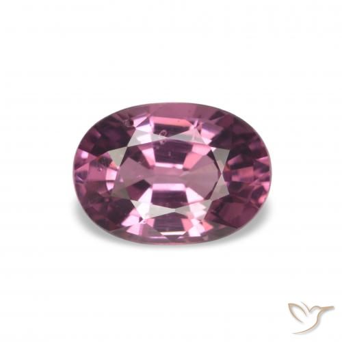 1.16ct Púrpura ciruela Granate rodolita, Ovalada, VS-SI