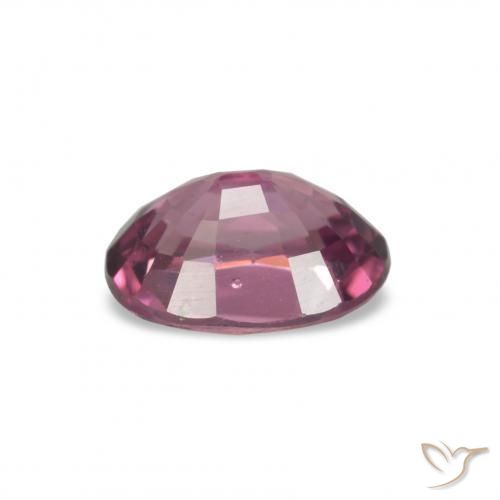 Granate rodolita púrpura natural de 1,16 ct, corte óvalo, VS-SI