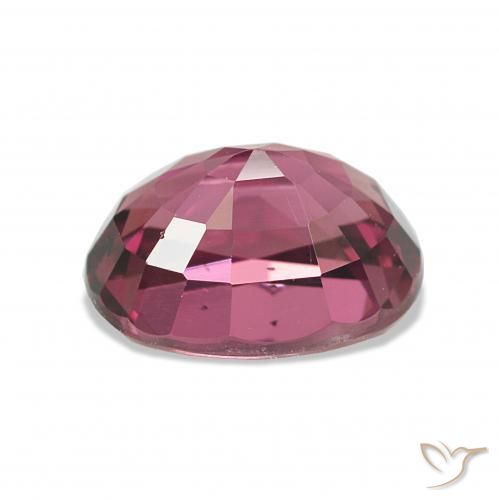 Granate rodolita púrpura natural de 1,35 ct, corte óvalo, VS
