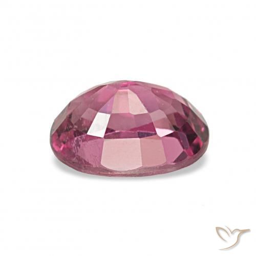 Granate rodolita Rojo frambuesa natural de 1.10 ct, Corte Óvalo, VS