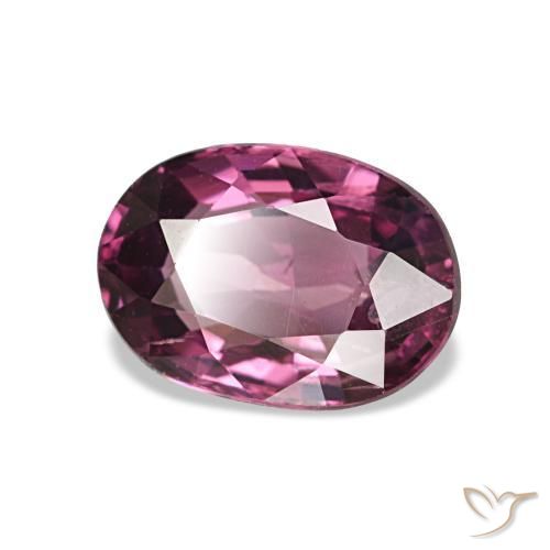 Granate rodolita púrpura natural de 1,06 ct, corte óvalo, VS-SI