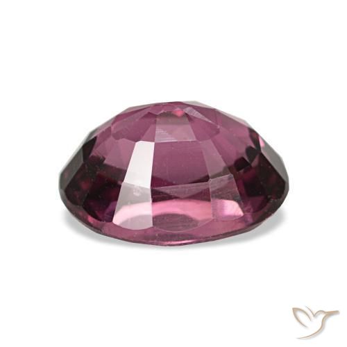 Granate rodolita rojo natural de 1,25 ct, corte óvalo, VS-SI