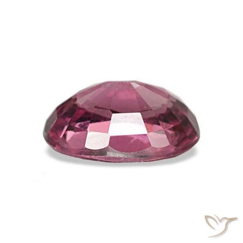 Granate rodolita rosa natural de 1,02 ct, corte óvalo, VS
