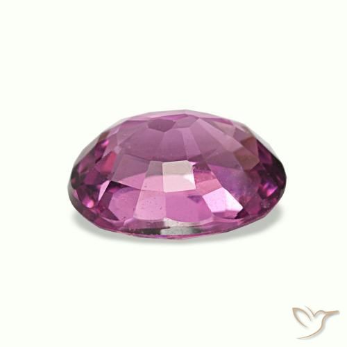 Granate rodolita púrpura natural de 1,08 ct, corte óvalo, VS