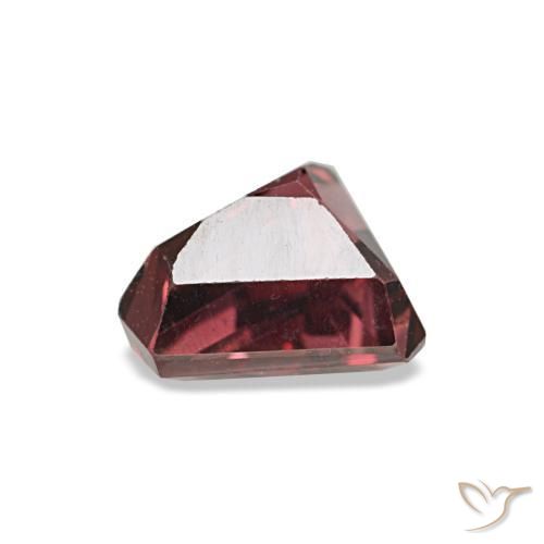 Granate rodolita rojo natural de 0,99 ct, forma elegante, VS