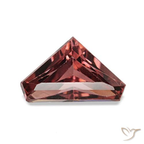 Granate rodolita rojo de 0,84 ct, fantasía, VVS-VS