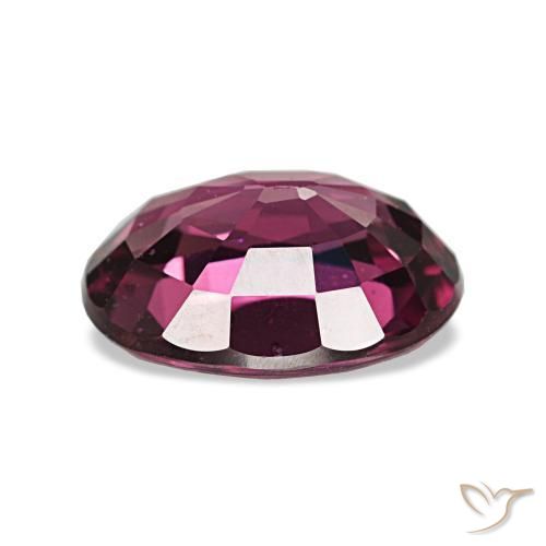 Granate rodolita púrpura natural de 2,83 ct, corte óvalo, SI