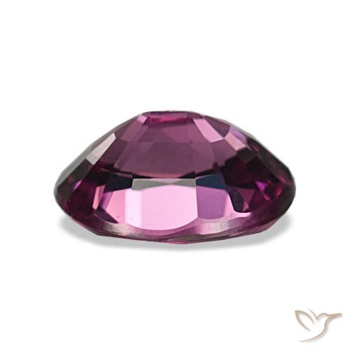 Granate rodolita púrpura natural de 2,15 ct, corte óvalo, VVS