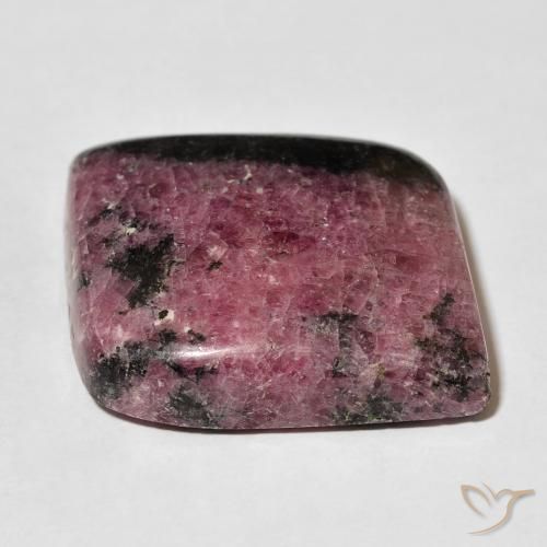 Rodonita Multicolor natural de 63.42 ct, Elegante, Opaco