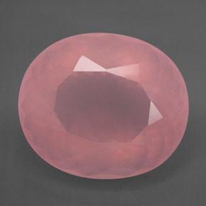 Cuarzo rosa rosa natural de 150,95 ct, transparente, transparente / translúcido