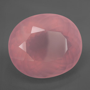 Cuarzo rosa rosa natural de 150,95 ct, transparente, transparente / translúcido