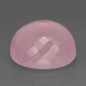 Cuarzo rosa rosa natural de 216,65 ct, transparente, transparente / translúcido