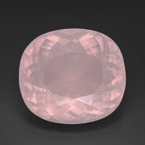 Cuarzo rosa rosa natural de 139,70 ct, transparente, transparente / translúcido