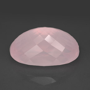 Cuarzo rosa rosa natural de 138,35 ct, transparente, transparente / translúcido