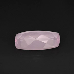 Cuarzo rosa rosa natural de 11,28 ct, transparente, transparente / translúcido