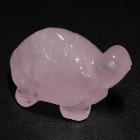 Cuarzo Rosa Rosa natural de 22.40 ct, Transparente, Transparente / Translúcido