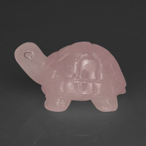 Cuarzo rosa rosa natural de 21,81 ct, transparente, transparente / translúcido