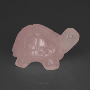Cuarzo rosa rosa natural de 21,81 ct, transparente, transparente / translúcido