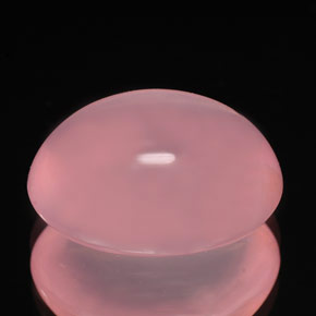 Cuarzo rosa rosa natural de 11,72 ct, transparente, transparente / translúcido