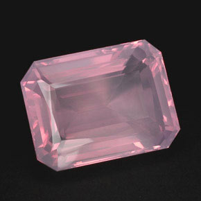 Cuarzo rosa rosa natural de 151,95 ct, transparente, transparente / translúcido