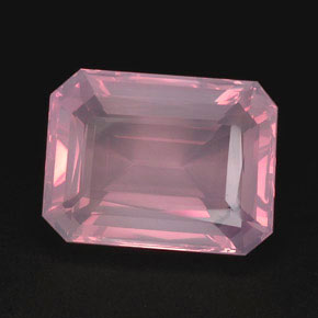 Cuarzo rosa rosa natural de 151,95 ct, transparente, transparente / translúcido