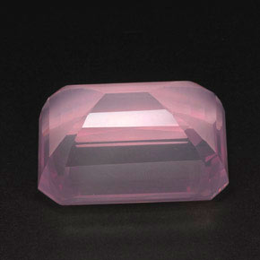 Cuarzo rosa rosa natural de 151,95 ct, transparente, transparente / translúcido