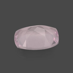 Cuarzo rosa rosa natural de 1,70 ct, transparente, transparente / translúcido