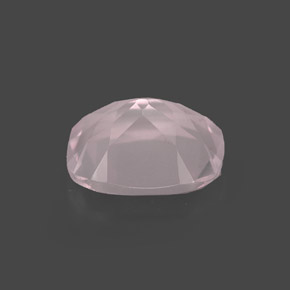 Cuarzo rosa rosa natural de 1,87 ct, transparente, transparente / translúcido