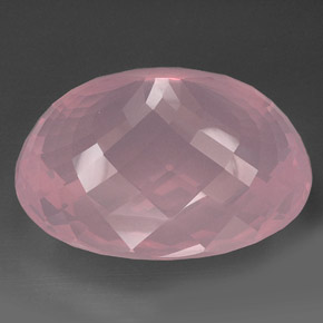 Cuarzo rosa rosa natural de 223,50 ct, transparente, transparente / translúcido