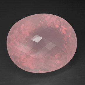 Cuarzo rosa rosa natural de 173,95 ct, transparente, transparente / translúcido