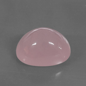 Cuarzo rosa rosa natural de 39,28 ct, transparente, transparente / translúcido