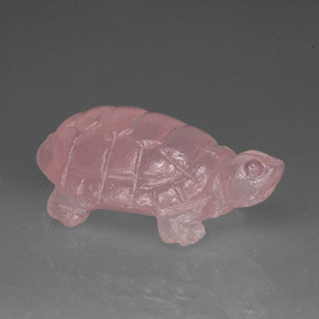 Cuarzo rosa rosa natural de 48,42 ct, transparente, transparente / translúcido