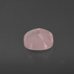 Cuarzo rosa rosa natural de 0,83 ct, transparente, transparente / translúcido