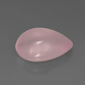 Cuarzo rosa rosa natural de 11,82 ct, transparente, transparente / translúcido