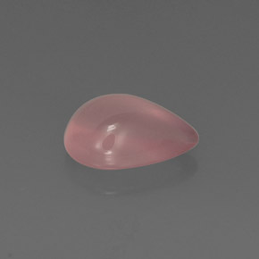 Cuarzo rosa rosa natural de 5,75 ct, transparente, transparente / translúcido