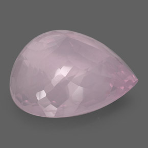 Cuarzo rosa rosa natural de 421,80 ct, transparente, transparente / translúcido