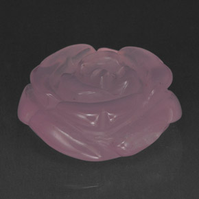 Cuarzo rosa rosa natural de 48,86 ct, transparente, transparente / translúcido