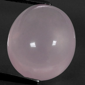 Cuarzo rosa rosa natural de 7,29 ct, transparente, transparente / translúcido