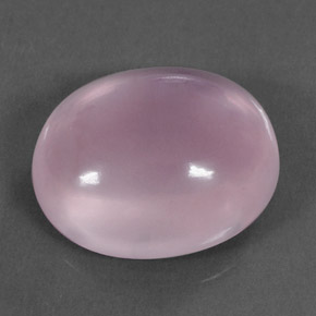 Cuarzo rosa rosa natural de 31,69 ct, corte óvalo, transparente