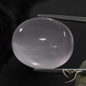 Cuarzo rosa Rosado rosa muy claro natural de 25.98 ct, Ovalada, Transparente
