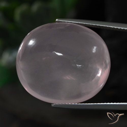 51.32ct Natural Rosado claro Cuarzo rosa, Ovalada, Transparente
