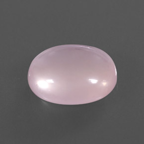 Cuarzo rosa rosa natural de 7,46 ct, corte óvalo, transparente