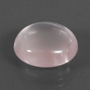 Cuarzo rosa rosa natural de 8,29 ct, corte óvalo, transparente