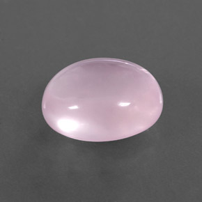 Cuarzo rosa rosa natural de 8,07 ct, corte óvalo, transparente