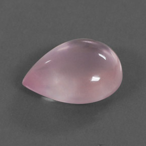 Cuarzo rosa rosa natural de 8,15 ct, transparente, transparente / translúcido