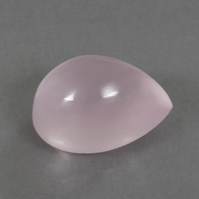 Cuarzo rosa rosa natural de 5,86 ct, transparente, transparente / translúcido